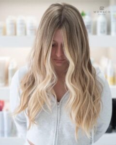 Balayage balayage correction after front