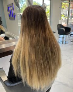 Balayage Refresh balayage correction before
