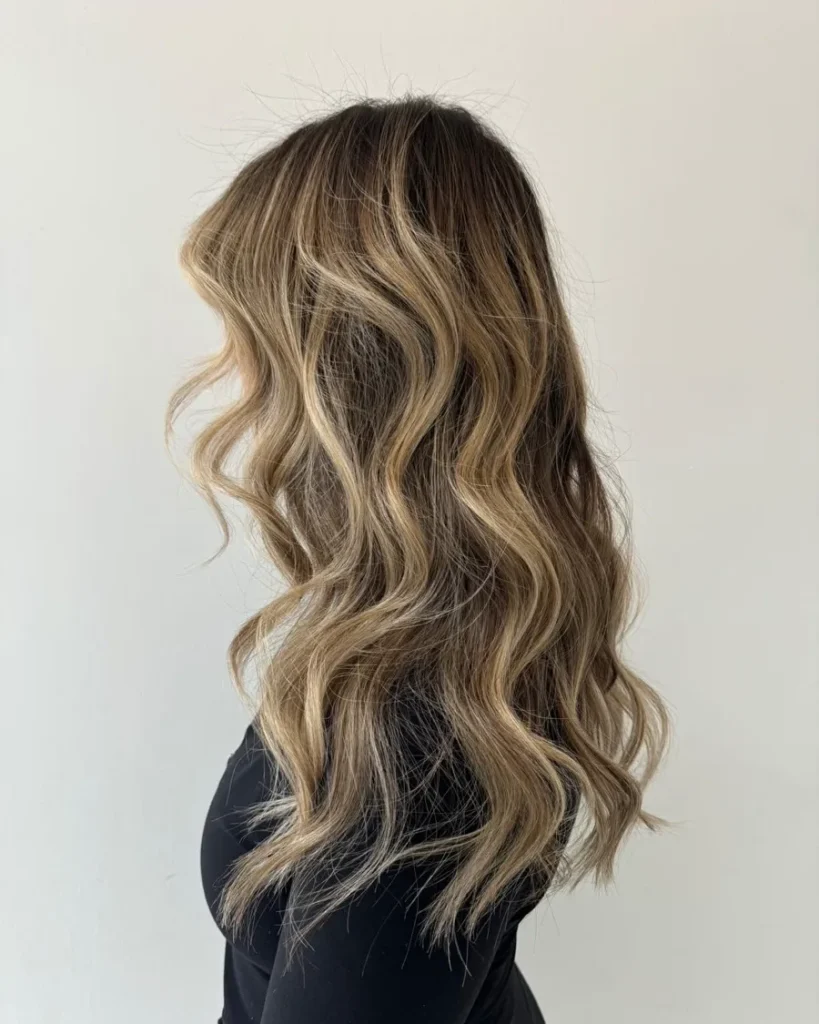 Root melt balayage result -- Monaco Salon Tampa
