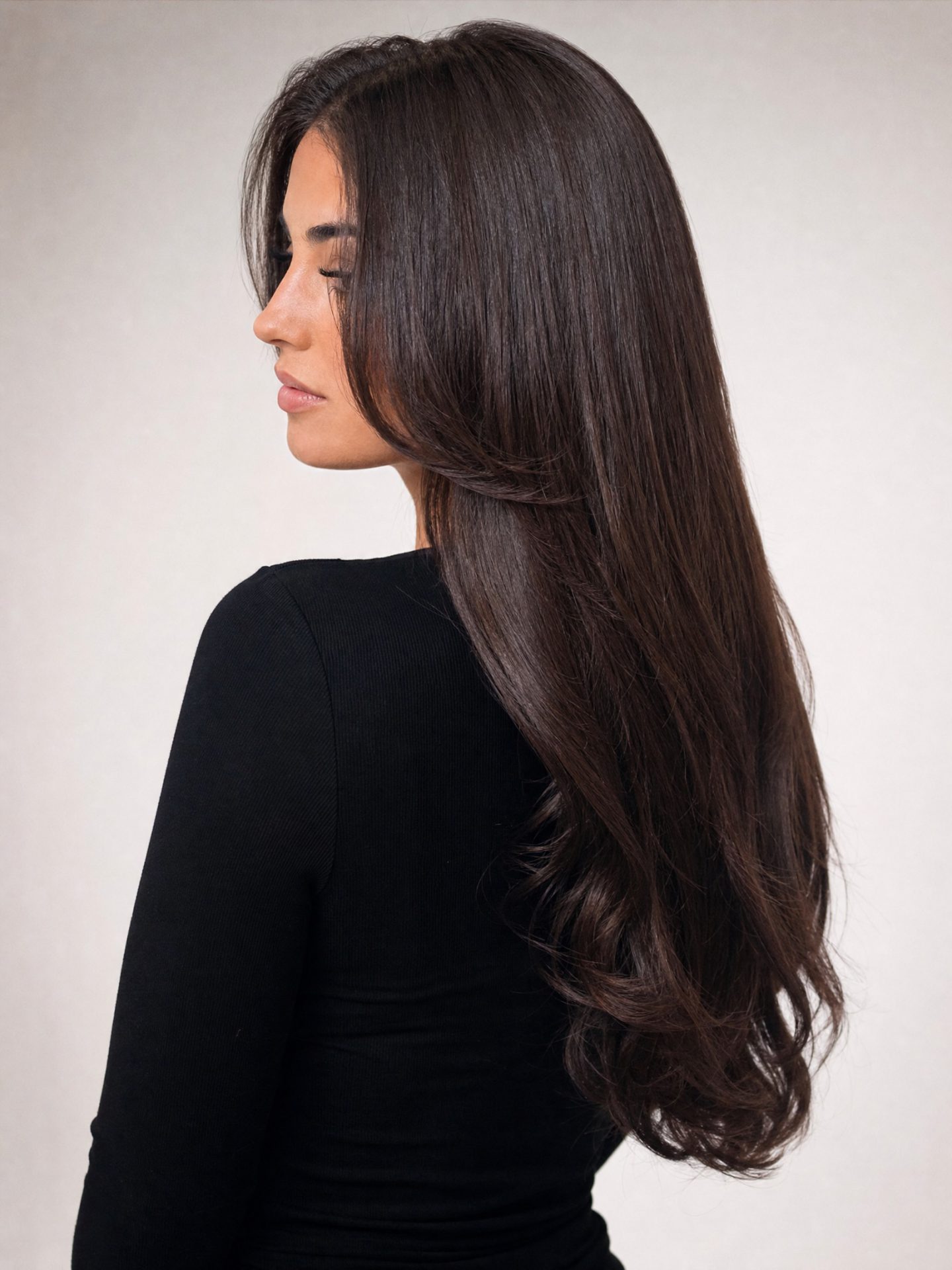 Brunette hair extensions — Monaco Salon South Tampa