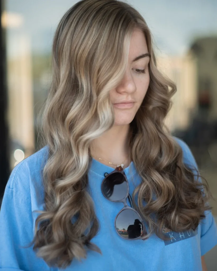 Monaco Salon Tampa hair color result 1 — balayage, blonding, and color consultation