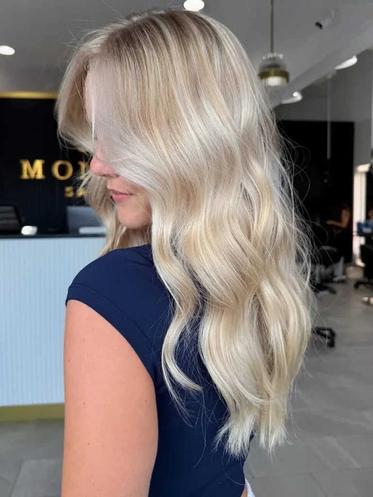 Monaco Salon Tampa hair color result 2 — balayage, blonding, and color consultation