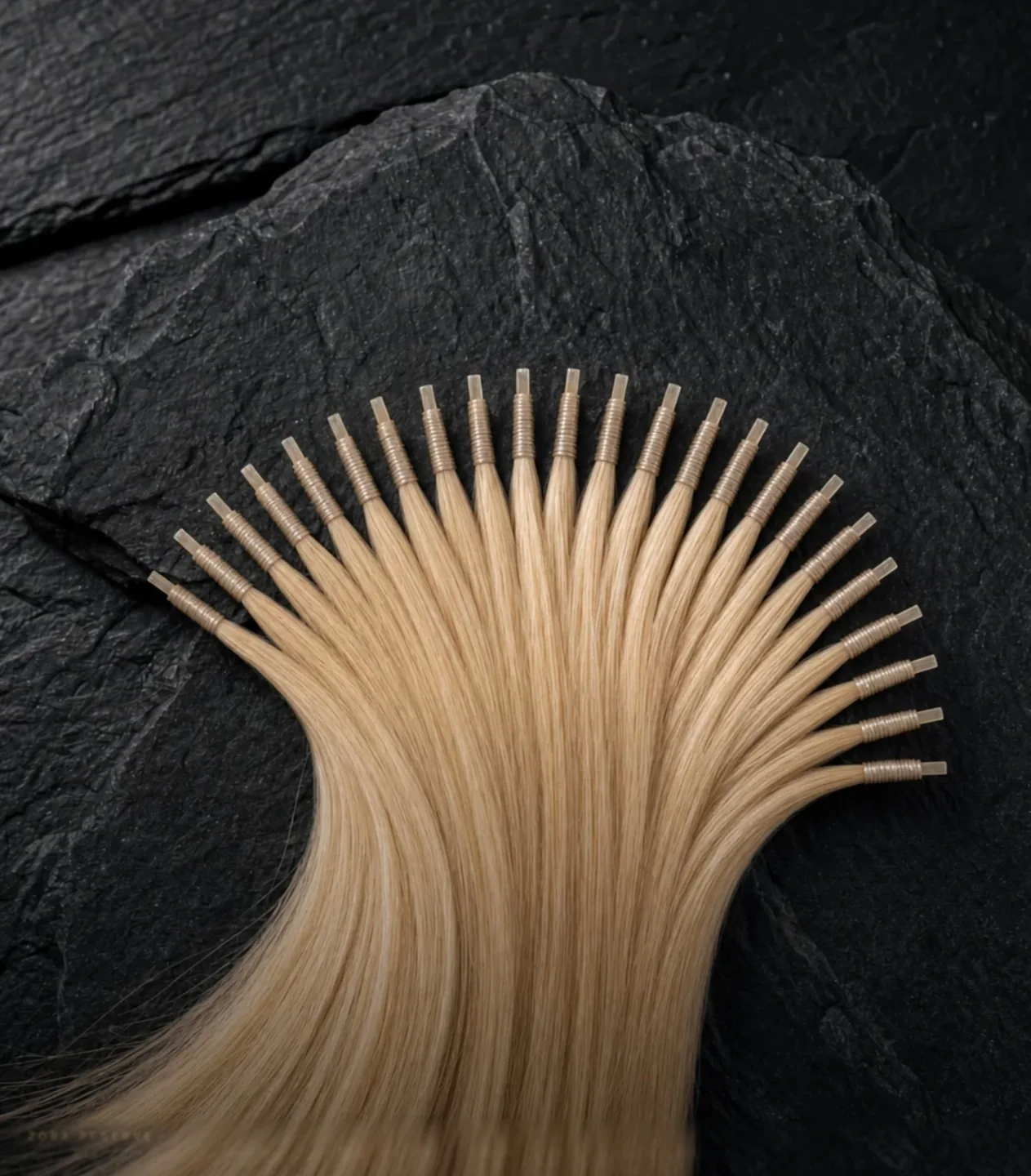 Keratin bond micro mini extensions Monaco Salon Tampa