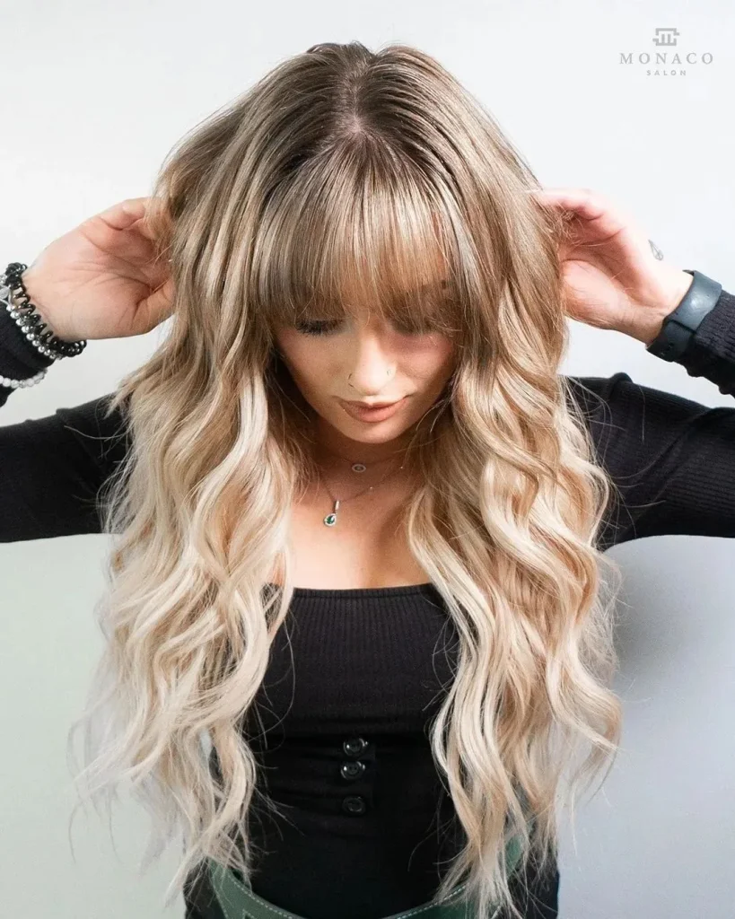 Length + Fullness — Ash Blonde